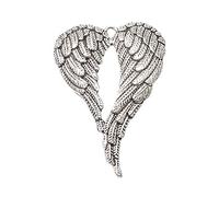 El adorno conmemorativo es un ángel de parte de mi adorno conmemorativo en corazón colgante de Navidad decoración y HogarFiesta de Vacaciones Colgante Árbol de Navidad (d, One Size)