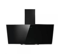 El Adorno ELICA SHIRE BK/A/90 NEGRO CAMPANA DE PARED 90 CM ASPIRANTE CON TOQUE