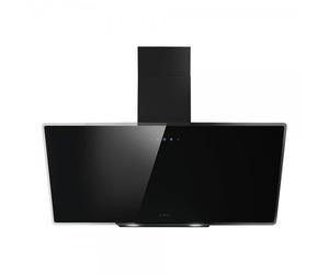 El Adorno ELICA SHIRE BK/A/90 NEGRO CAMPANA DE PARED 90 CM ASPIRANTE CON TOQUE