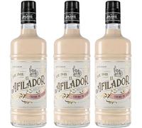 El Afilador Crema de Licor - Auténtico Licor Gallego con Base de Crema de Leche - Pack 3 Botellas 700 ml