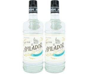 El Afilador Tradicional - Aguardiente de Orujo - Botella 700 ml (Paquete de 2)