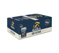 El Aguila Sin Filtrar Cerveza Lager Especial Pack Lata, 12 x 33cl