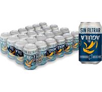 El Aguila Sin Filtrar Cerveza Lager Especial Pack Lata, 24 x 33cl