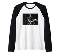 El álbum en Blanco y Negro de The Stranglers Era Live 1978 Camiseta Manga Raglan