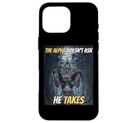 El Alfa no le Pregunta Que se Tome un Meme Gracioso de Lobo Alfa Carcasa para iPhone 16 Pro MAX