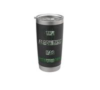 El algoritmo te tiene, desenchufa, movimiento de desintoxicación digital Vaso térmico de acero inoxidable de doble pared