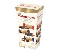 El Almendro, Surtido de Turrones de Chocolate Crujiente, Incluye Turrón Chocolate, Turrón Chocolate 70% y Turrón 3 Chocolates, Receta Tradicional desde 1880, 250 Gramos (12 Porciones)