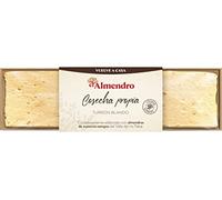 El Almendro, Turrón Blando de Almendra Cosecha Propria, Turrón Sin Gluten, Turrón Tradicional con Miel y Almendras Seleccionadas, Receta Tradicional Desde 1880, 250 Gramos