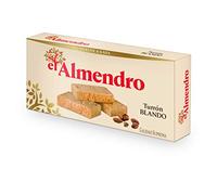 El Almendro, Turrón Blando de Almendra, Turrón sin Gluten, Turrón Tradicional con Miel y Almendras Seleccionadas, Receta Tradicional Desde 1880, 250 Gramos