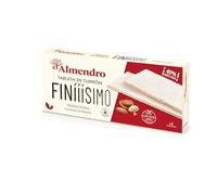 El Almendro, Turrón Finissimo Duro, Dulce Navideño, Turrón Tradicional de Navidad, Sin Gluten, Aromas, Colorantes ni Aceite de Palma, 160 Gramos