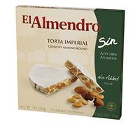 El Almendro Turrón Imperial de Almendra, sin Azúcares Añadidos - 200 gr