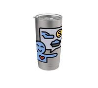 El altruismo ayuda desinteresada a otros a amar la creencia moral altruista Vaso térmico de acero inoxidable de doble pared
