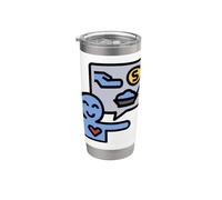 El altruismo ayuda desinteresada a otros a amar la creencia moral altruista Vaso térmico de acero inoxidable de doble pared