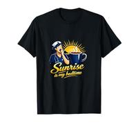 El Amanecer es mi Hora de Dormir Enfermera Turno de Noche café Camiseta