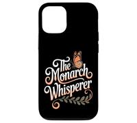 El amante de la naturaleza mariposa susurrador monarca Carcasa para iPhone 12/12 Pro
