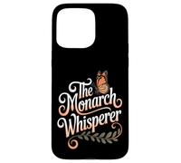 El amante de la naturaleza mariposa susurrador monarca Carcasa para iPhone 15 Pro Max
