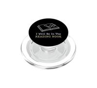 El Amante de los Libros estará en el rincón de Lectura Bookworm PopSockets PopGrip para MagSafe
