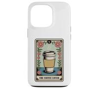El Amante del Café Tarot Tarjeta Barista Humor Café Carcasa para iPhone 13 Pro