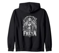 El Amor Camina Armado Freyja Norse Goddess Mitología Sudadera con Capucha