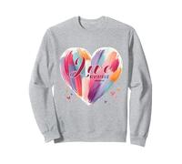 El Amor Cristiano Nunca Falla versículo de la Biblia Sudadera