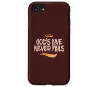 El amor de Dios nunca falla - Celebra el amor de Cristo Carcasa para iPhone SE (2020) / 7 / 8