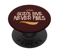 El amor de Dios nunca falla - Celebra el amor de Cristo PopSockets PopGrip Adhesivo