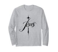 El Amor de Jesucristo Fe Cristiana Atemporal Manga Larga