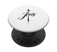 El Amor de Jesucristo Fe Cristiana Atemporal PopSockets PopGrip Adhesivo