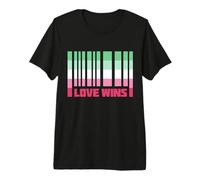 El Amor de la Bandera abrosexual GANA Camiseta Premium
