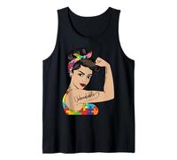 El Amor de la Madre Autista apoya la Esperanza e inspira a los jóvenes autistas Camiseta sin Mangas