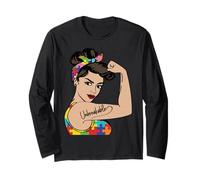 El Amor de la Madre Autista apoya la Esperanza e inspira a los jóvenes autistas Manga Larga