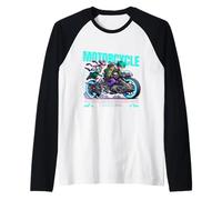 El Amor de la Motocicleta es Nuestro Combustible de Dos Ruedas Camiseta Manga Raglan