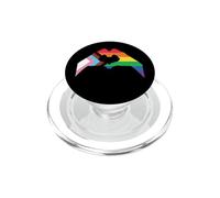 El Amor del Mes del Orgullo de la Bandera LGBTQI GANA PopSockets PopGrip para MagSafe