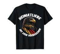 El Amor en casa no es un Crimen - Vintage Alemania Águila Camiseta