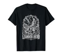 El Amor Entre Leander y el héroe cruza Las tormentas míticas Camiseta