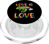 El Amor Es Amor, Camaleón Queer, Camaleón Gay, LGBT, Queer PopSockets PopGrip para MagSafe