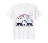 El Amor es Amor Looney Tunes Rainbow Pride Igualdad Camiseta