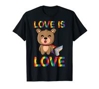 El Amor Es Amor, Oso Queer, Oso Gay, Lgbt, Diversidad, Queer Camiseta