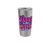 El amor es para cada uno Vaso térmico de acero inoxidable de doble pared