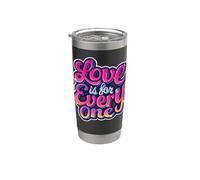 El amor es para cada uno Vaso térmico de acero inoxidable de doble pared