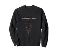 El Amor es un diseño floreciente Sudadera