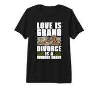El Amor es un Gran Divorcio es Asesoramiento Abogado de Divorcio Camiseta Premium