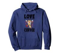 El Amor está en el Aire y huele a café Sudadera con Capucha