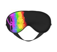 El amor gana el arco iris, Cubreojos completos Antifaz bloqueador de luz Antifaz para dormir Antifaz suave con los ojos vendados Noche