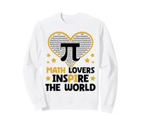 El Amor matemático inspira el Día Mundial de Las Matemáticas Feliz Día del Pi Sudadera
