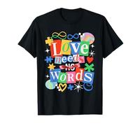 El Amor no Necesita Palabras Conciencia sobre el Autismo Camiseta