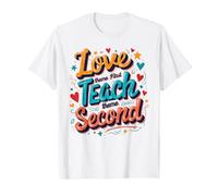 El Amor Primero enseña el Agradecimiento al Segundo educador Camiseta