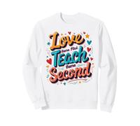 El Amor Primero enseña el Agradecimiento al Segundo educador Sudadera