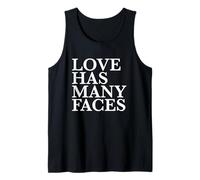 El Amor Tiene Muchas Caras declaración de Amante Camiseta sin Mangas