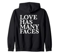 El Amor Tiene Muchas Caras declaración de Amante Sudadera con Capucha